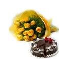 Flowers & Cakes to India